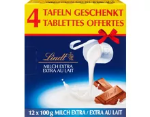 Lindt Tafelschokolade Milch Extra