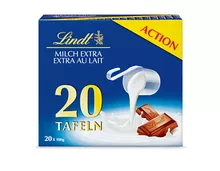 Lindt Tafelschokolade Milch extra