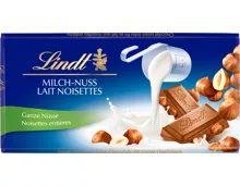 Lindt Tafelschokolade Milch-Nuss