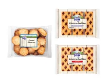 Linzerschnitte/Kokosbusserl