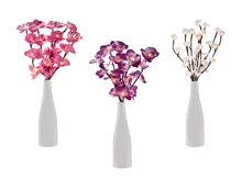 Livarno Dekovase mit LED-Leuchtzweig