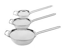 Livarno Edelstahl-Küchensieb-Set, 3-tlg.