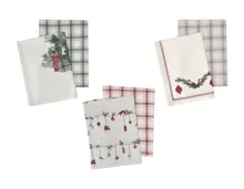 Livarno home Geschirrtücher-Set, 2-tlg.