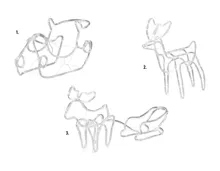 Livarno home LED-3D-Lichterschlauchfigur