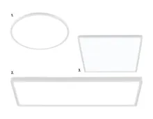Livarno home LED-Deckenleuchte