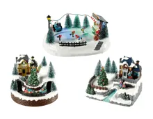 Livarno home LED-Weihnachtsdorf