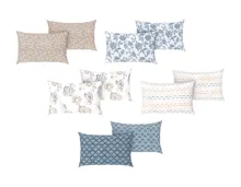 LIVARNO HOME Satin-Kissenbezüge, 2er-Set