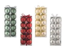 Livarno home Weihnachtsbaumkugel-Set, 20er