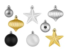 Livarno home Weihnachtsbaumschmuck, 20- bzw. 45-tlg.