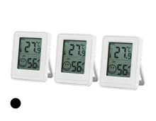 LIVARNO Thermo- und Hygrometer, 3er Set