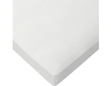 Living Edition Jersey-Fixleintuch 140 160x200, weiss