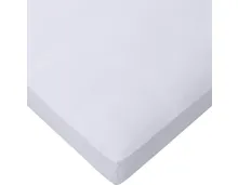 Living Edition Jersey-Fixleintuch für Boxspringbett 140 160x200, weiss