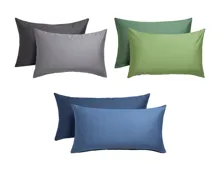 LOOKS by Wolfgang Joop Mako-Satin-Kissenbezug, 2er-Set