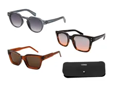 LOOKS BY WOLFGANG JOOP Sonnenbrille mit Etui