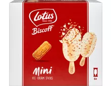 Lotus Biscoff Ice Cream Sticks Mini White