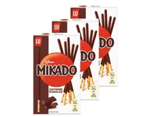 Lu Mikado dunkle Schokolade 3x75g