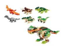 LUPILU Clippysaurier im Ei, 250-tlg.