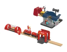 Lupilu® Bahnhof-Set/Feuerwehr Einsatz-Set