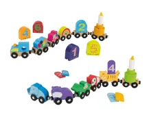 Lupilu® Holzeisenbahn-Set