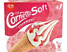 Lusso Cornetto Soft Strawberry