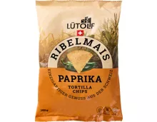 Lütolf Ribelmais Tortilla Chips Paprika