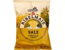 Lütolf Ribelmais Tortilla Chips Salz