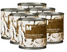 M-Classic Champignons geschnitten in Mehrfachpackungen