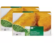 M-Classic-Käse- und -Spinat-Plätzli im Duo-Pack