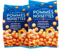 M-Classic-Pommes Noisettes oder -Röstikroketten