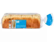 M-Classic-Toast & Sandwich 620 g und -Toast Soleil 500 g, TerraSuisse