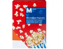 M-Classic- und Léger-Microwave-Popcorn im 10er-Pack