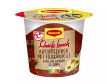 Maggi Quick Lunch Kartoffelstock & Fleischkügeli