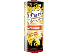 Malbuner Party Tischbombe