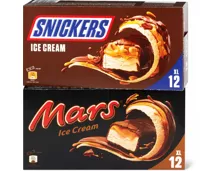 Mars- oder Snickers-Ice Cream