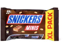 Mars-, Snickers- und Twix-Minis in Sonderpackung