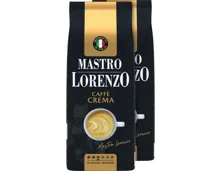 Mastro Lorenzo Crema Kaffeebohnen 2 x 1000 g