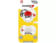 MEDELA Nuggi Day & Night, 0-6 Monate, Sign Duo