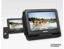 MEDION® LIFE® Portabler DVD-Player mit zwei Displays