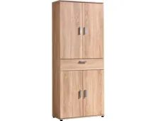 Mehrzweckschrank Kreta 5 Dekor Eiche Sonoma 75 x 184 x 35 cm