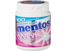 Mentos Gum Bottle White