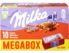 Milka Tafelschokolade Alpenmilch Daim