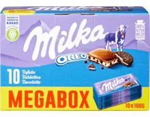 Milka Tafelschokolade Alpenmilch Oreo