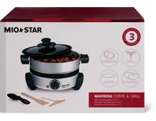 Mio Star Tischgrill Marroni Crêpe & Grill