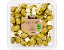 Mmmh Grüne Oliven mit Käse