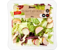 Mmmh Mischsalat mit Wurst und Käse