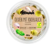 Mmmh Oliven mit Knoblauch