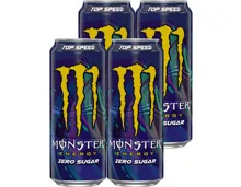 Monster Top Speed zero 4x 50cl