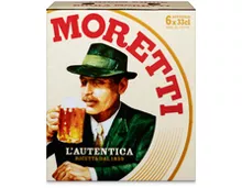 Moretti Birra, 6 x 33 cl