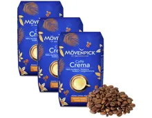 Mövenpick Caffè Crema Bohnen 3x500g