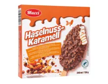 MUCCI Nut Nougat Sticks, Caramell